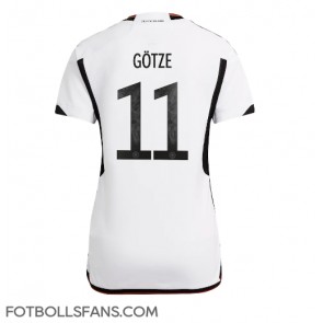 Tyskland Mario Gotze #11 Replika Hemmatröja Damer VM 2022 Kortärmad
